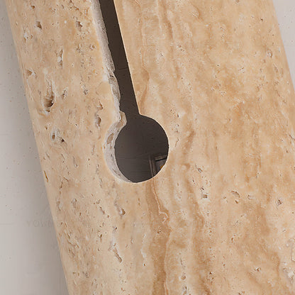 Pille Travertine Wall Lamp