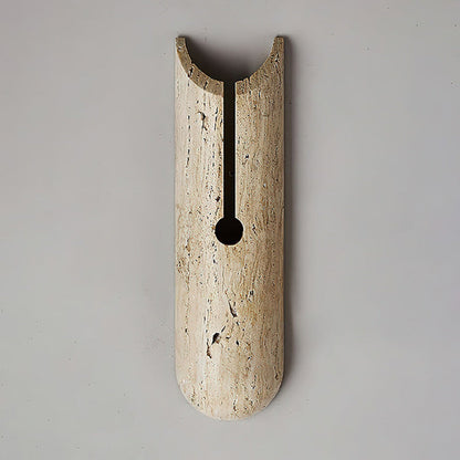 Pille Travertine Wall Lamp