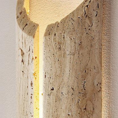 Pille Travertine Wall Lamp