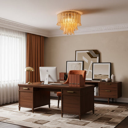 Plume Glass Ceiling Light