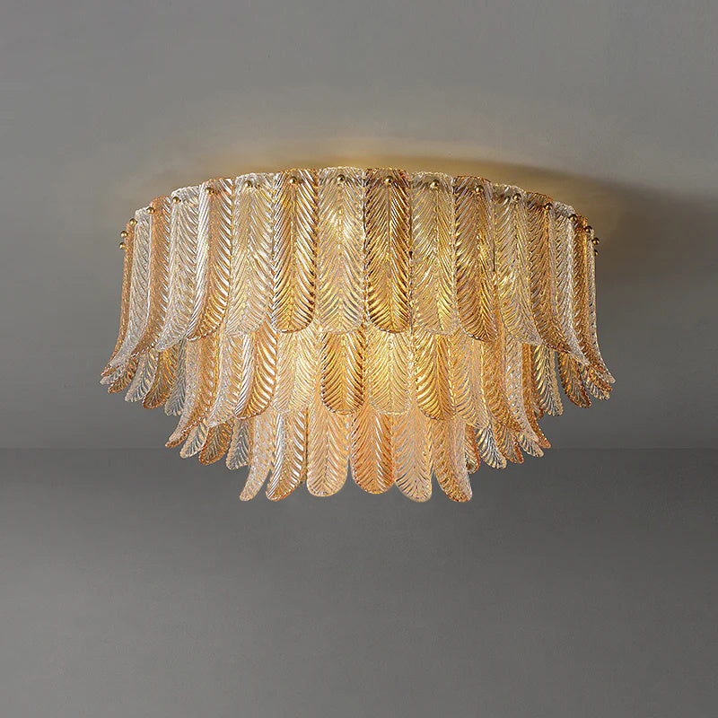 Plume Glass Ceiling Light