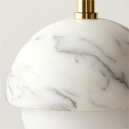 Polaris White Marble Pendant Lamp
