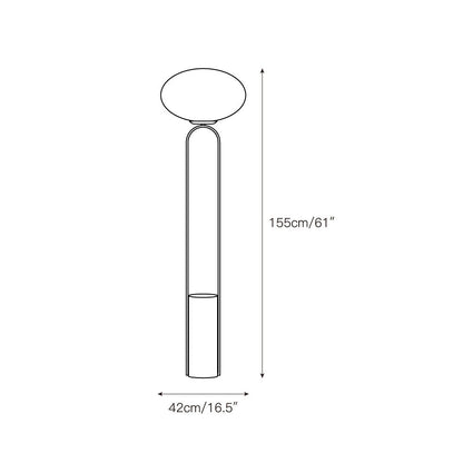 Polo Marble Floor Lamp