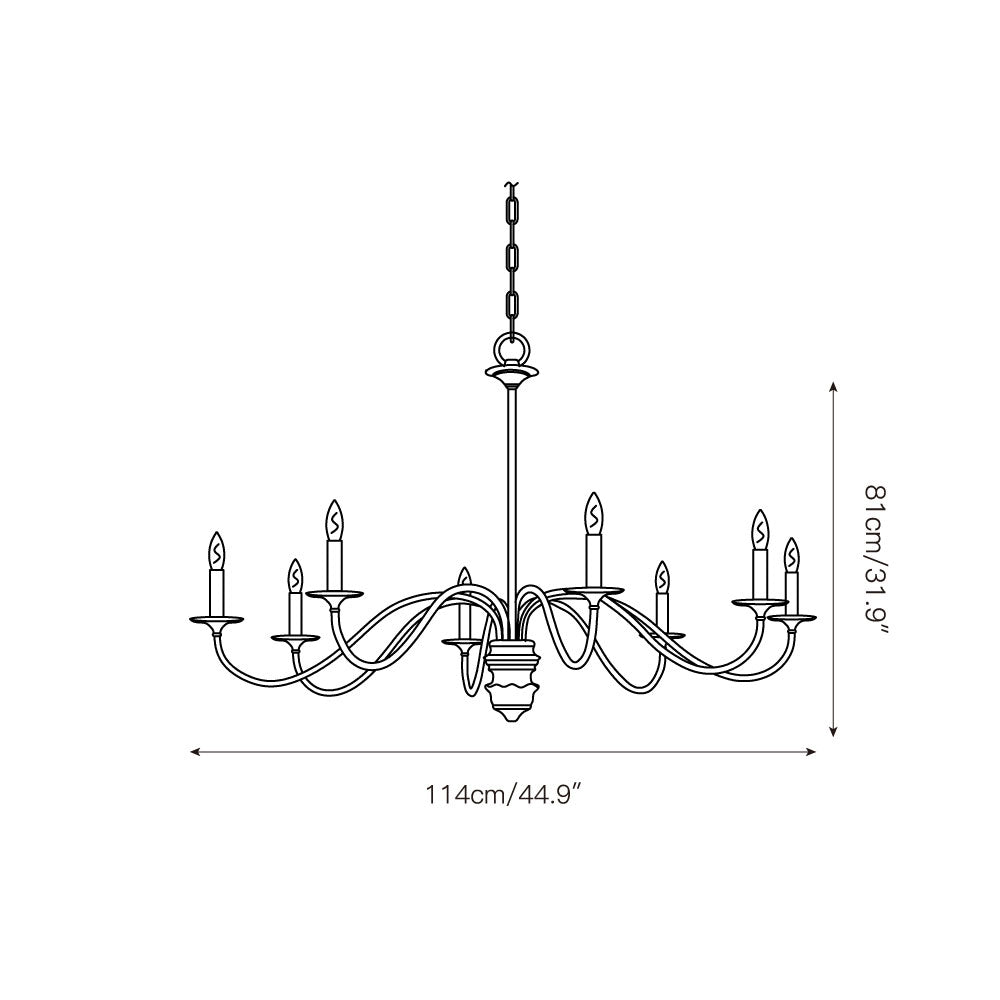 Poppy Hill Chandelier