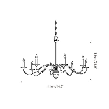 Poppy Hill Chandelier