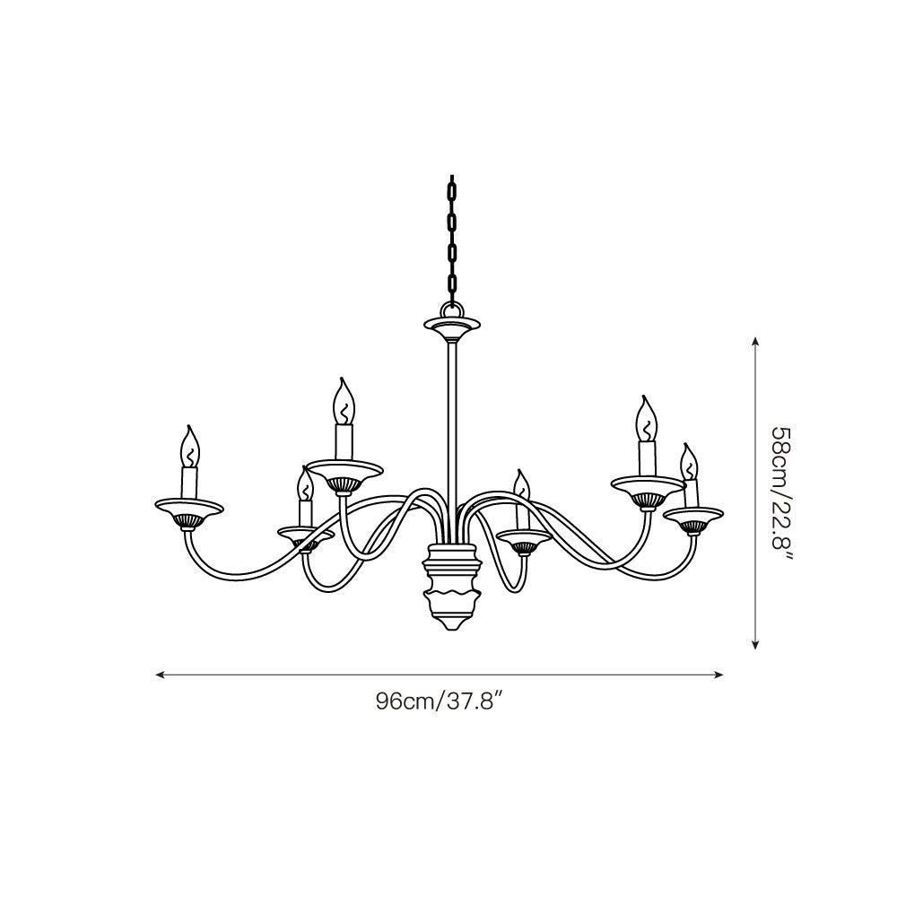 Poppy Hill Chandelier