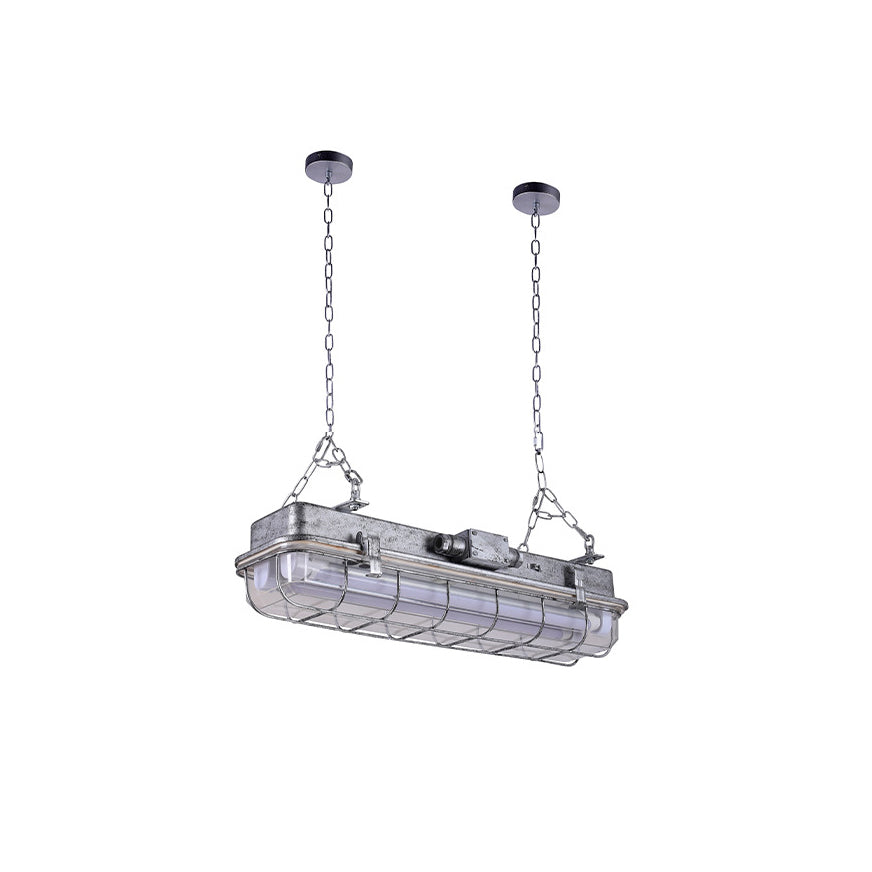Porringer Linear Industrial Pendant Lamp