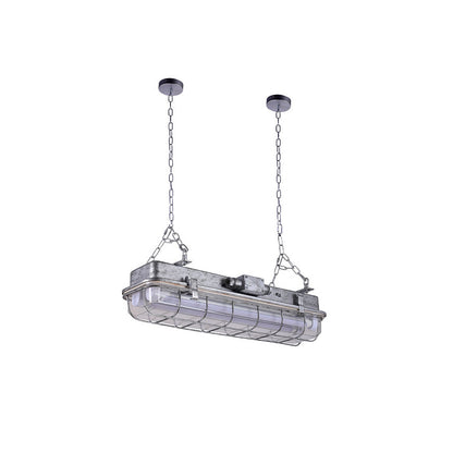 Porringer Linear Industrial Pendant Lamp