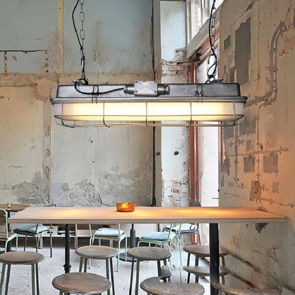 Porringer Linear Industrial Pendant Lamp