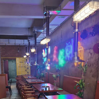 Porringer Linear Industrial Pendant Lamp