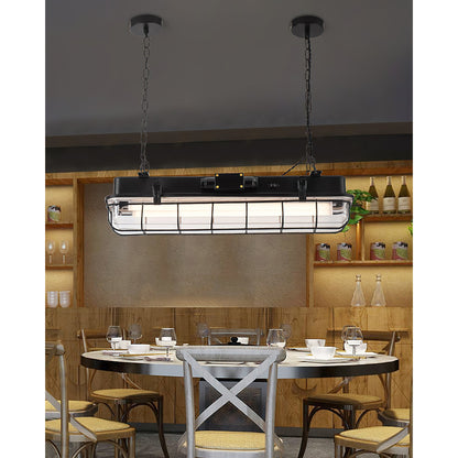 Porringer Linear Industrial Pendant Lamp