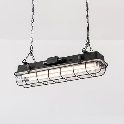 Porringer Linear Industrial Pendant Lamp