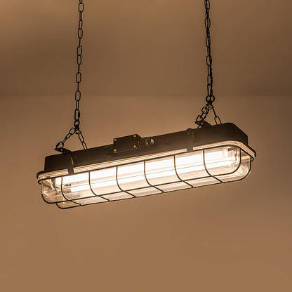 Porringer Linear Industrial Pendant Lamp