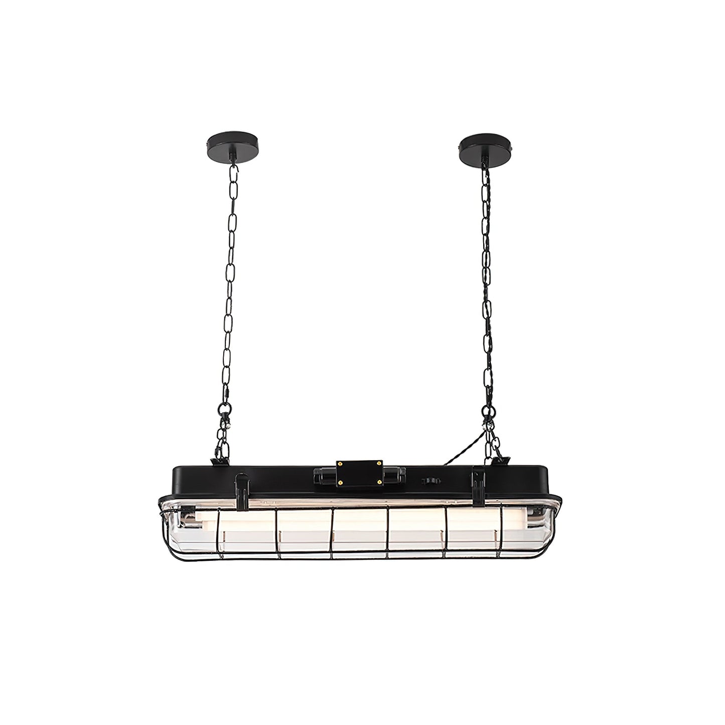 Porringer Linear Industrial Pendant Lamp