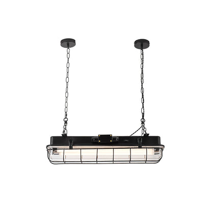 Porringer Linear Industrial Pendant Lamp