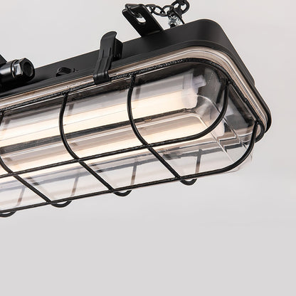Porringer Linear Industrial Pendant Lamp