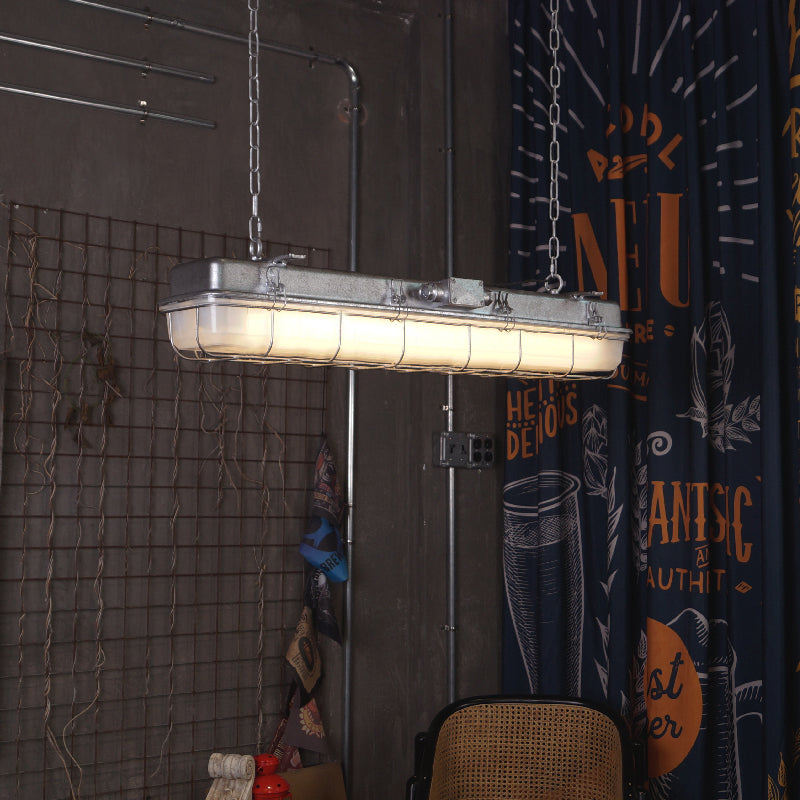 Porringer Linear Industrial Pendant Lamp