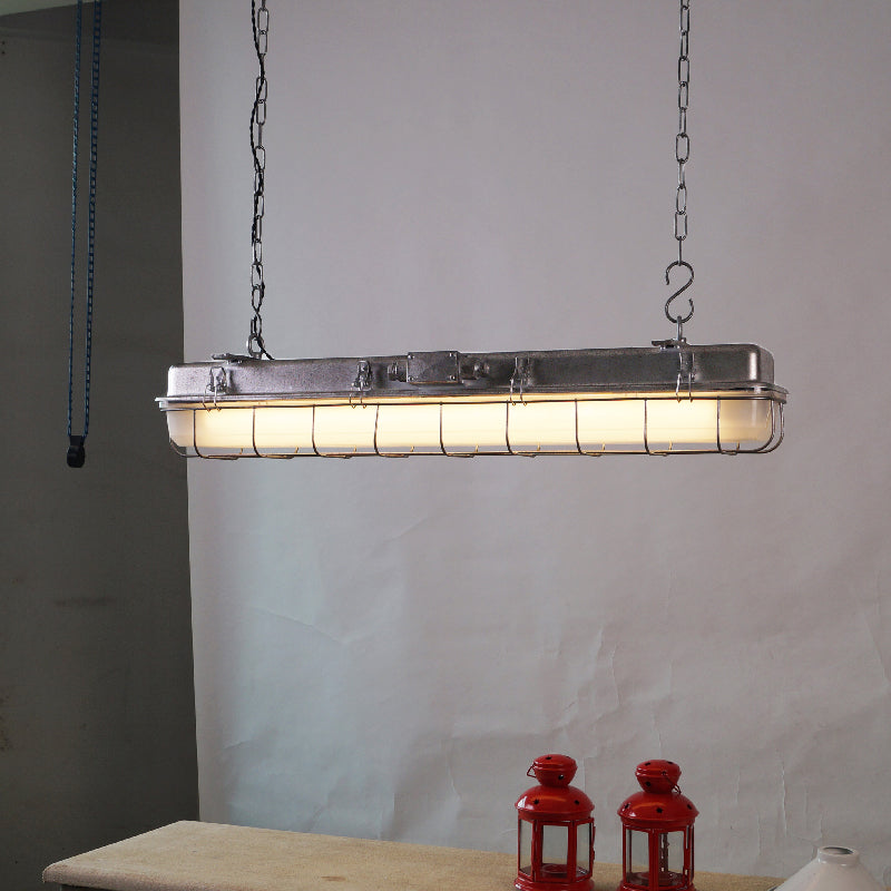 Porringer Linear Industrial Pendant Lamp