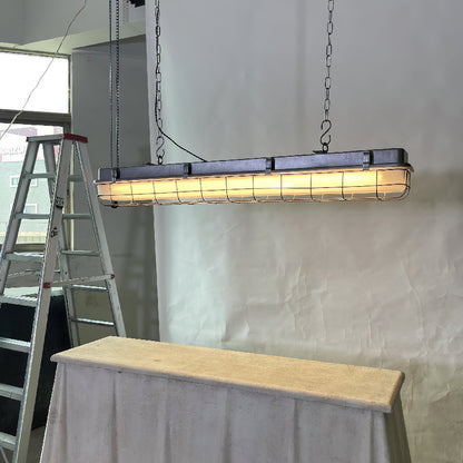 Porringer Linear Industrial Pendant Lamp