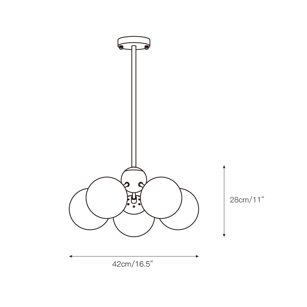 Orion Geometric Chandelier