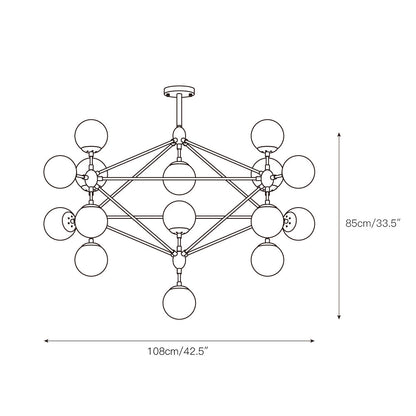 Orion Geometric Chandelier