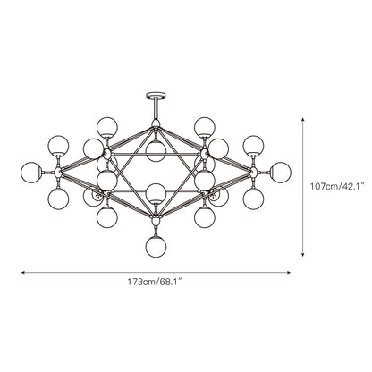 Orion Geometric Chandelier