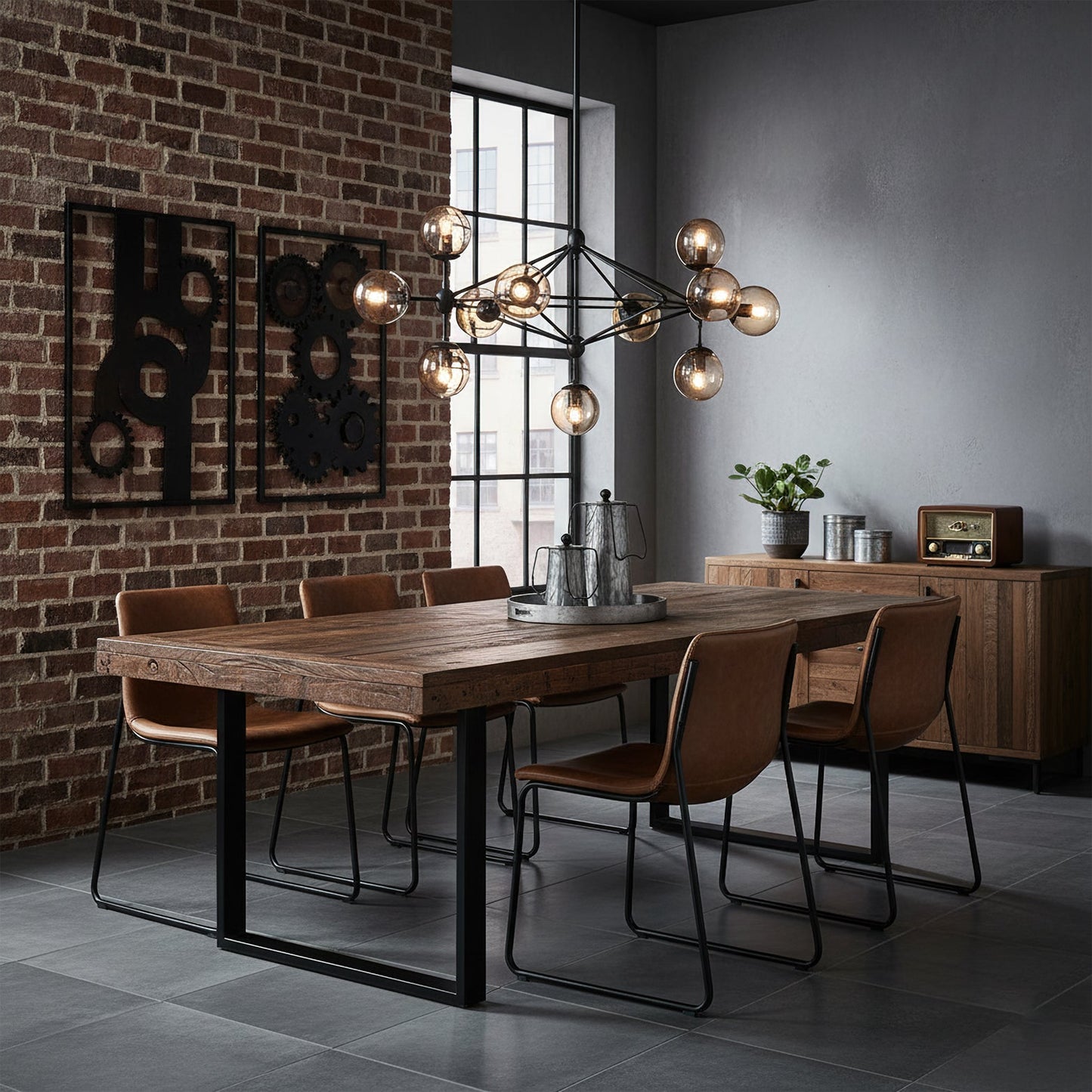 Orion Geometric Chandelier