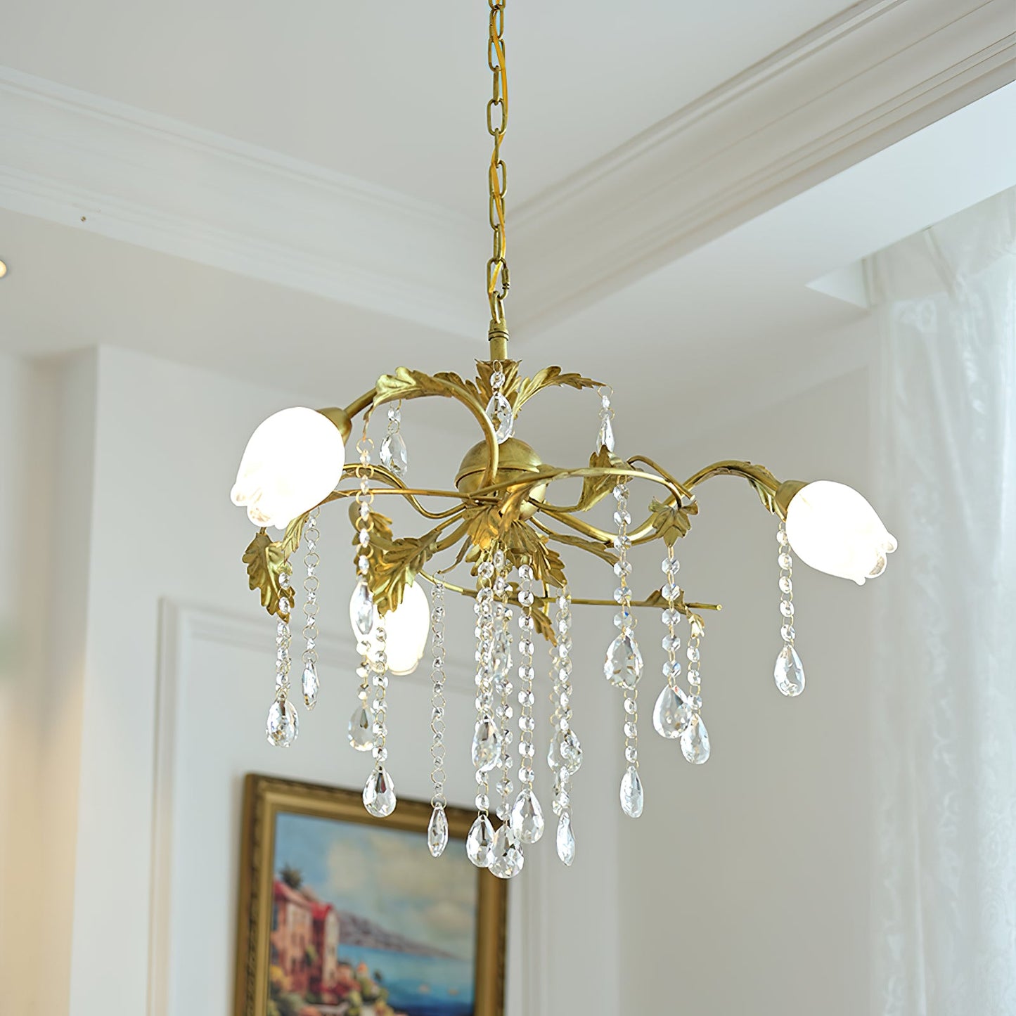 Prosecco Chandelier