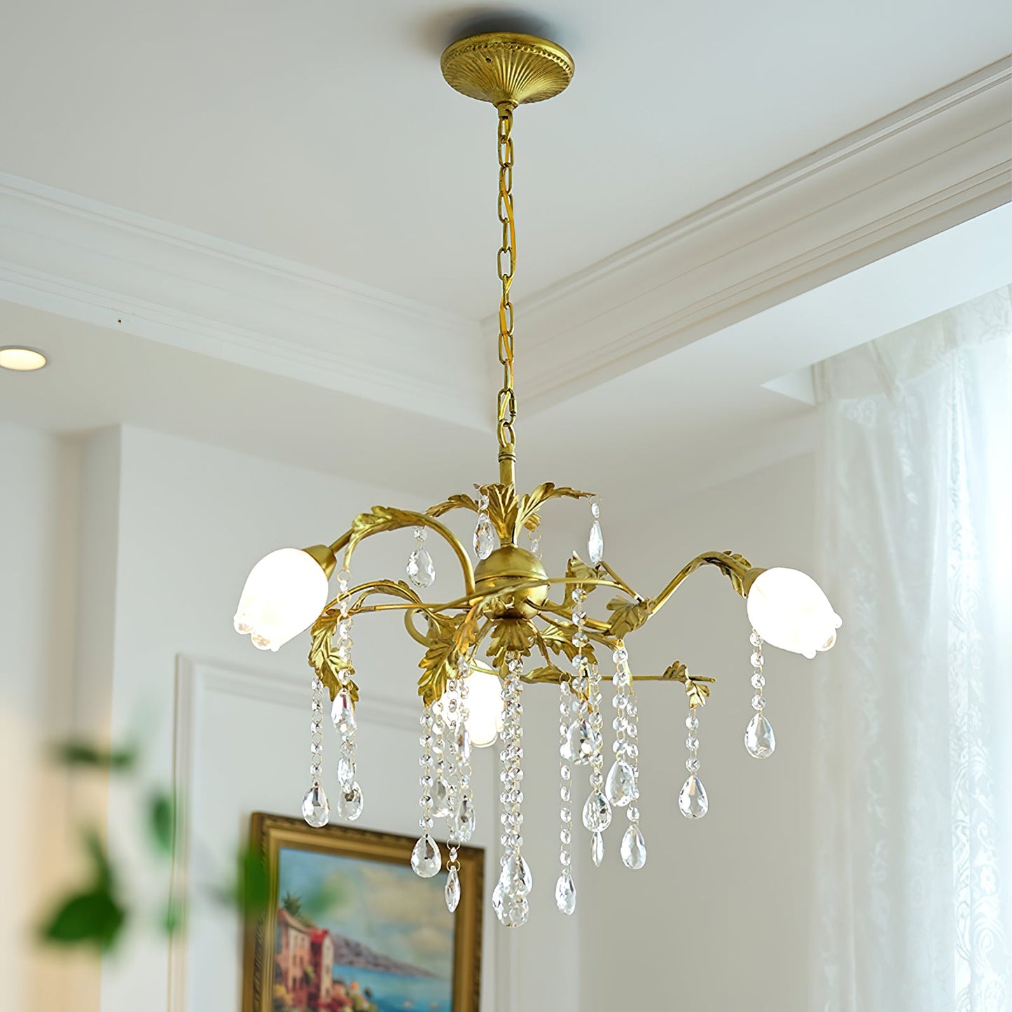Prosecco Chandelier