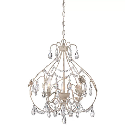 Provencal Blanc Chandelier