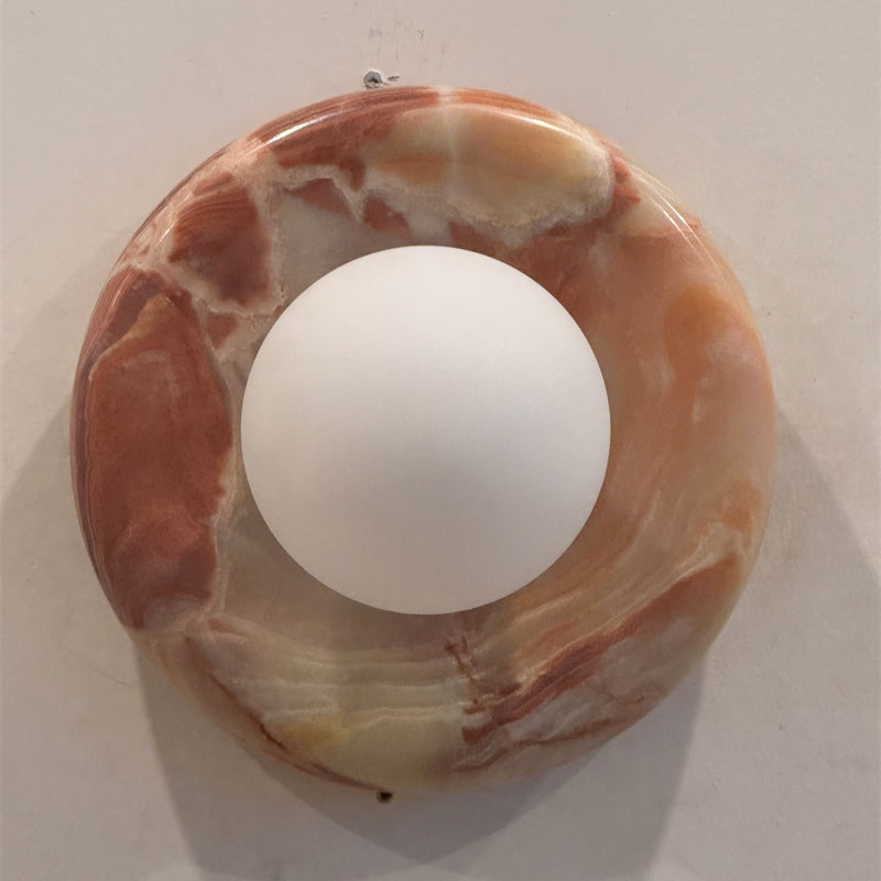 Orli Cyan Onyx Sconce