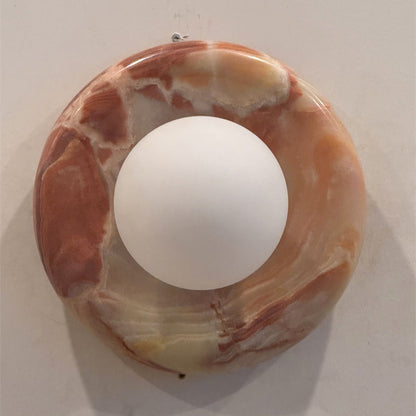 Orli Cyan Onyx Sconce