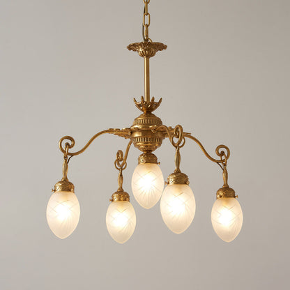 Quezal Chandelier