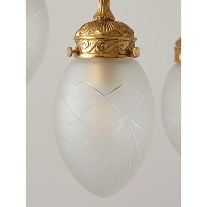 Quezal Chandelier