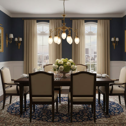 Quezal Chandelier