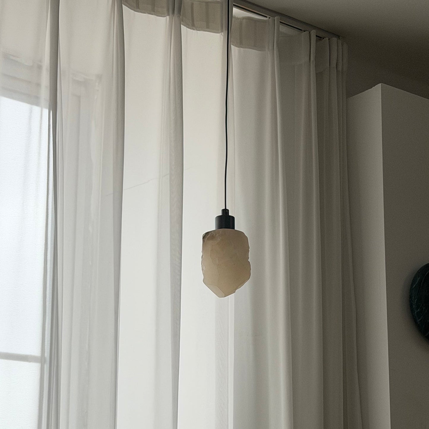 Solstice Nugget Alabaster Pendant Lamp