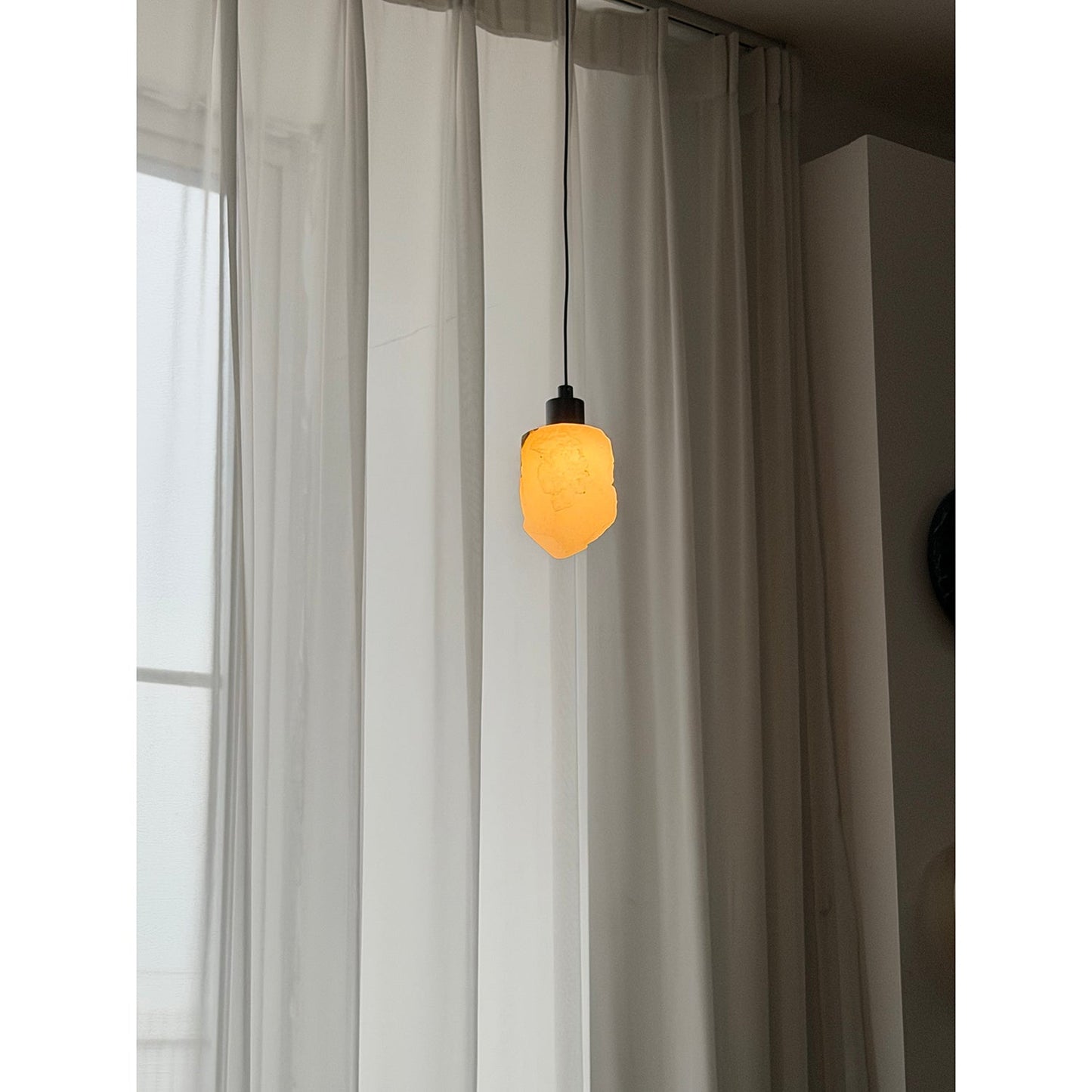Solstice Nugget Alabaster Pendant Lamp