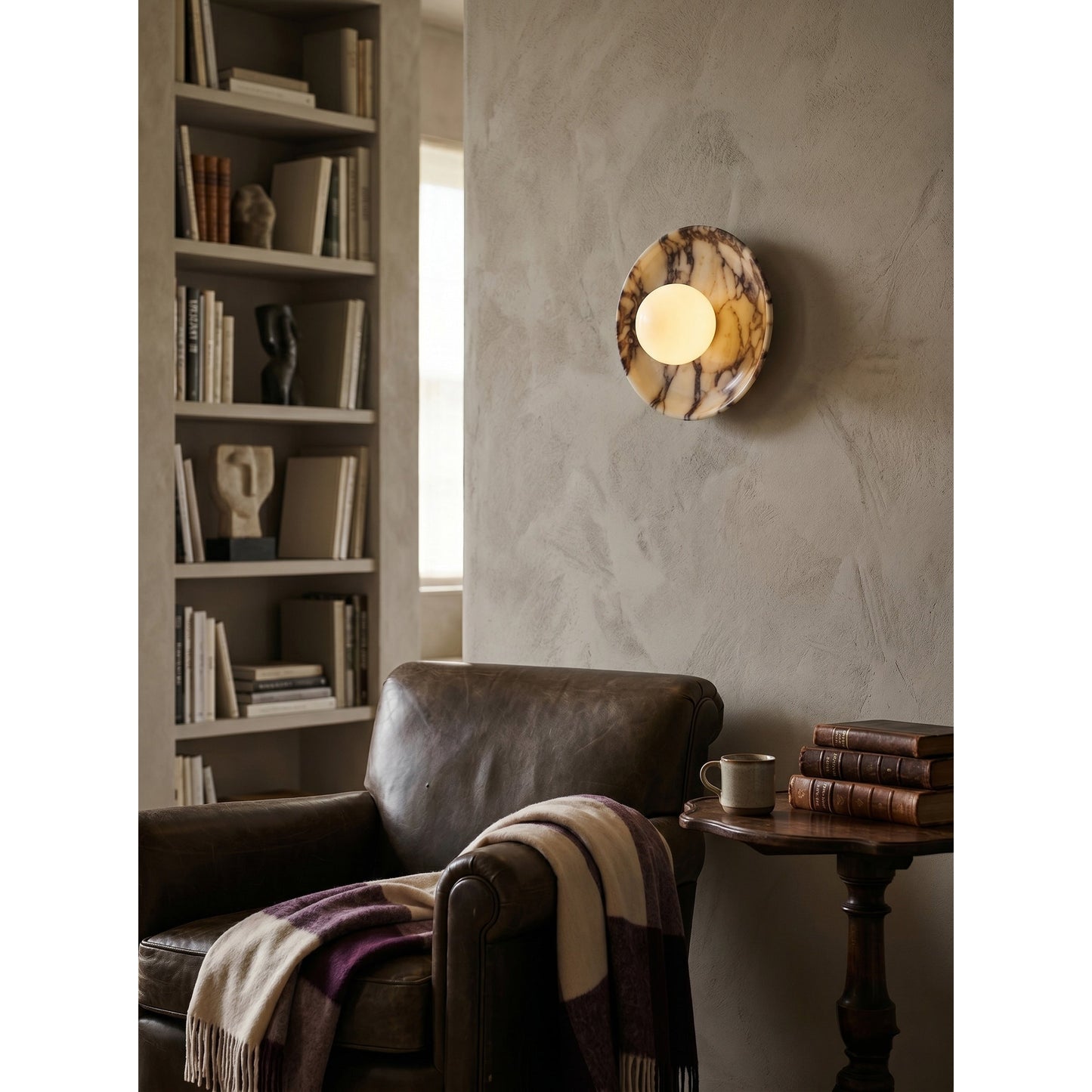 Viola Marble Wall Lamp