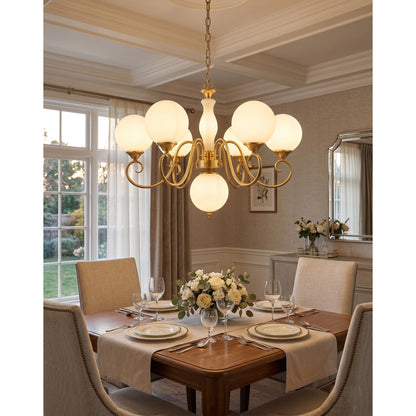 Evelyn Glass Chandelier