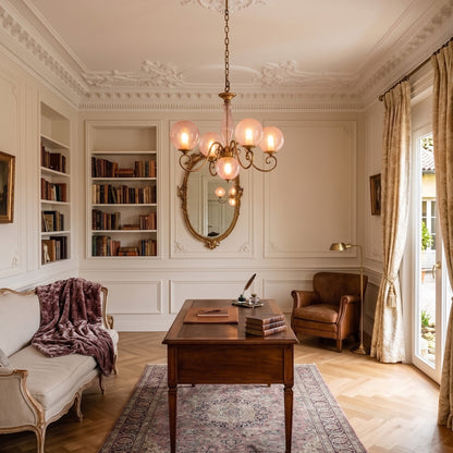 Evelyn Glass Chandelier