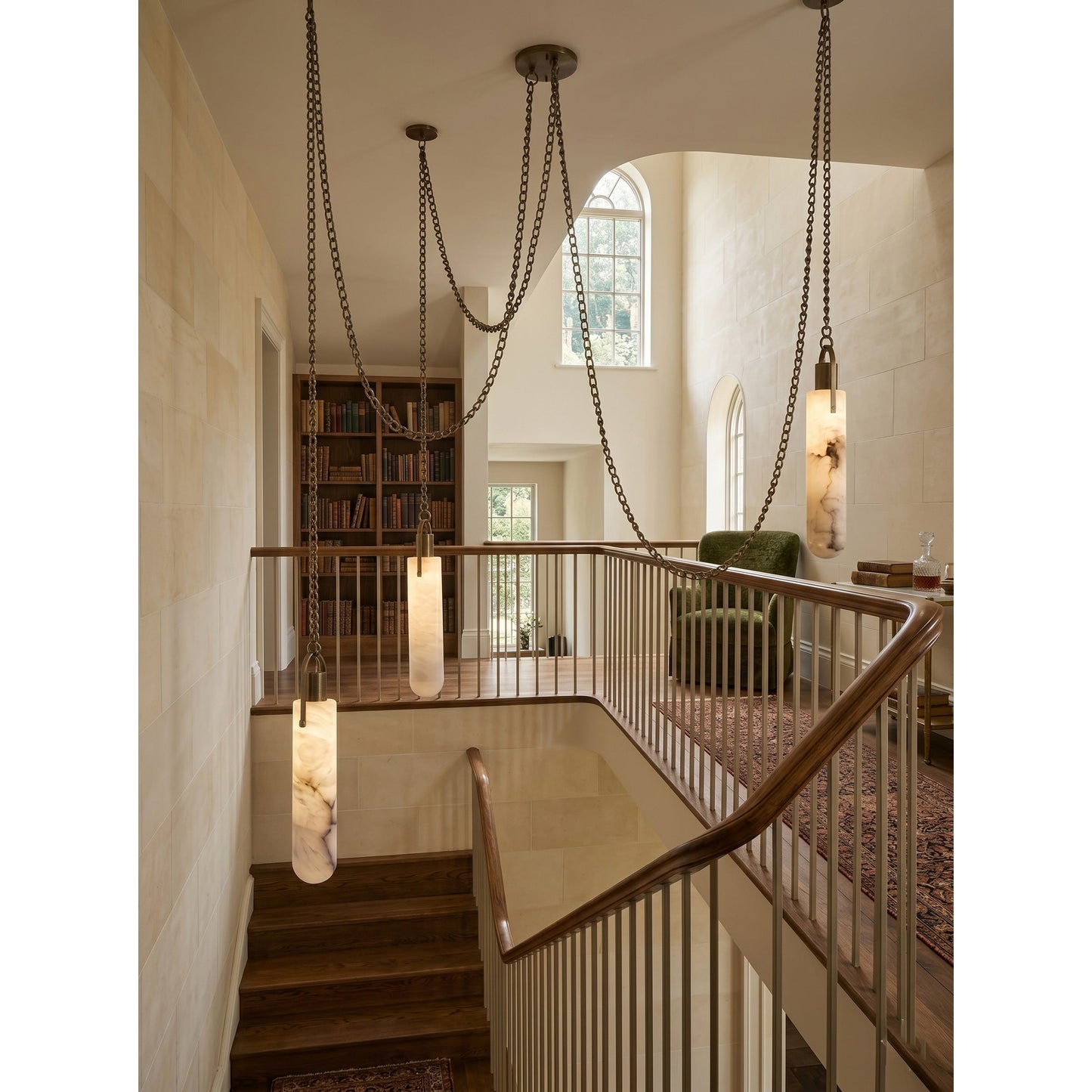 Flint Alabaster Pendant Lamp