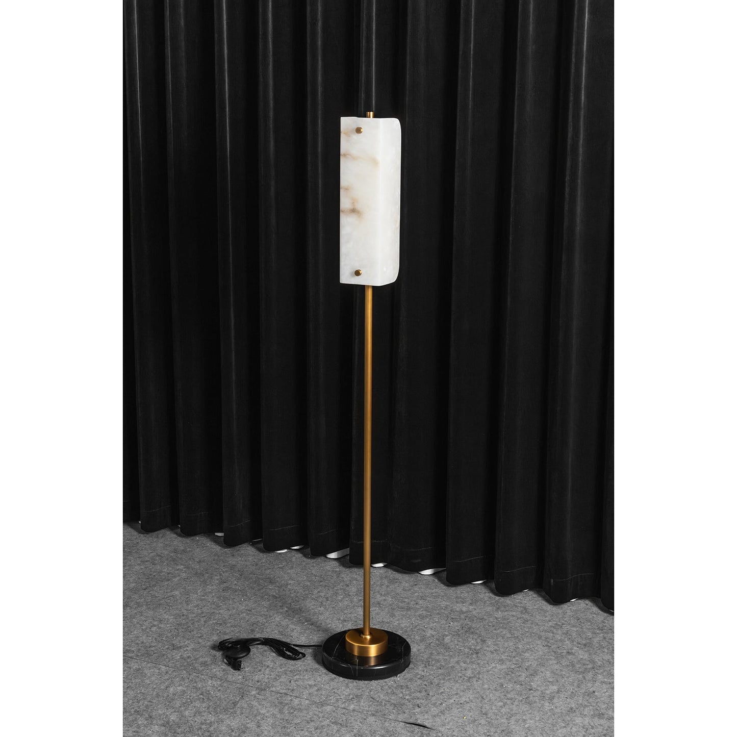 Years Alabaster Floor Lamp