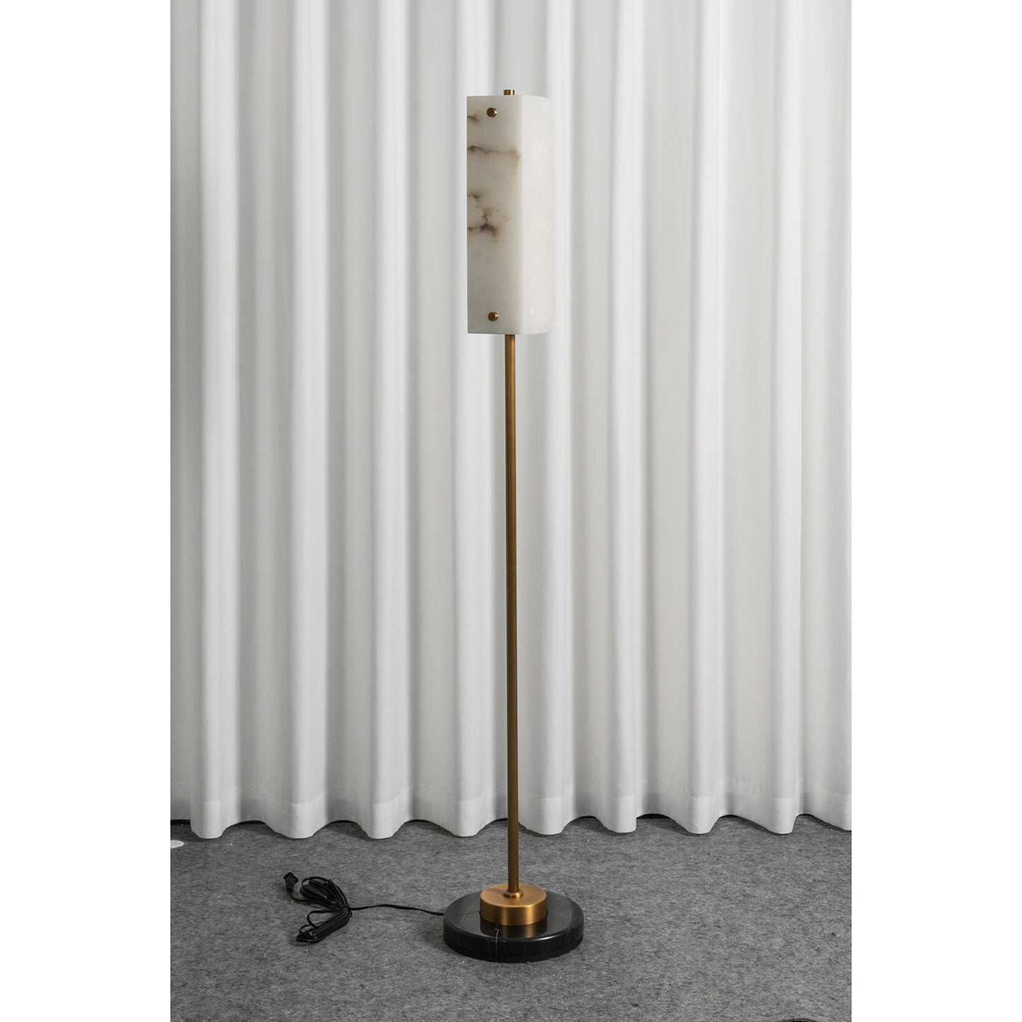Years Alabaster Floor Lamp