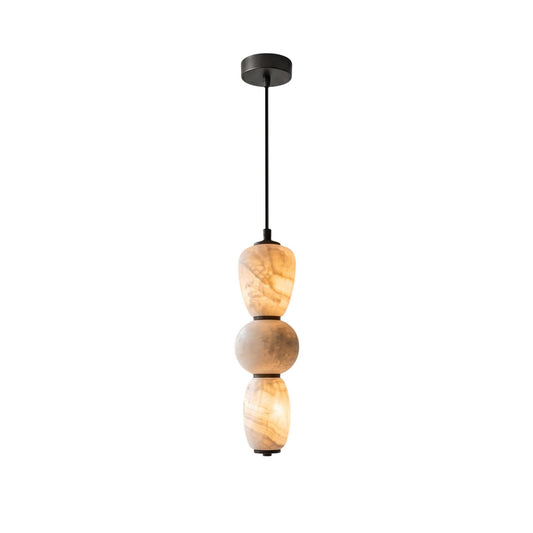 Alabaster Pendulous Pearl Pendant Lamp