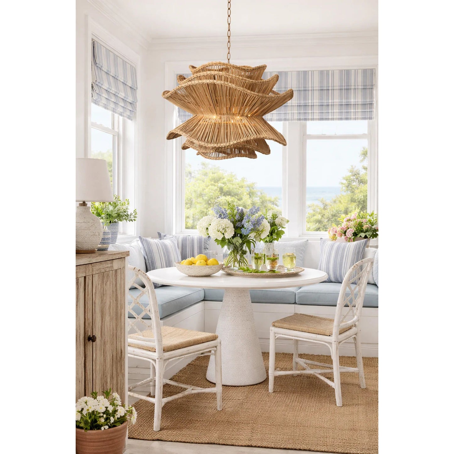 Alondra Rattan Chandelier