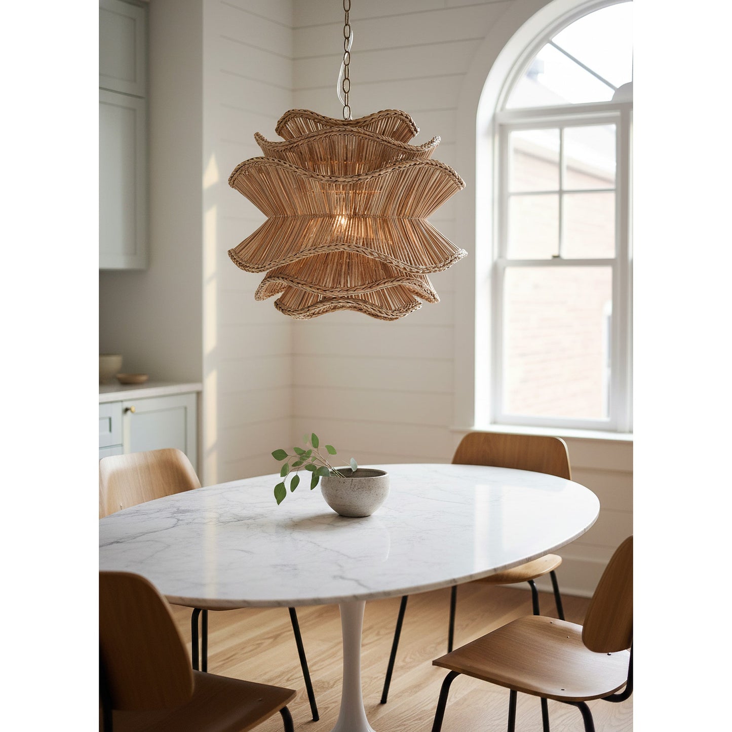 Alondra Rattan Chandelier