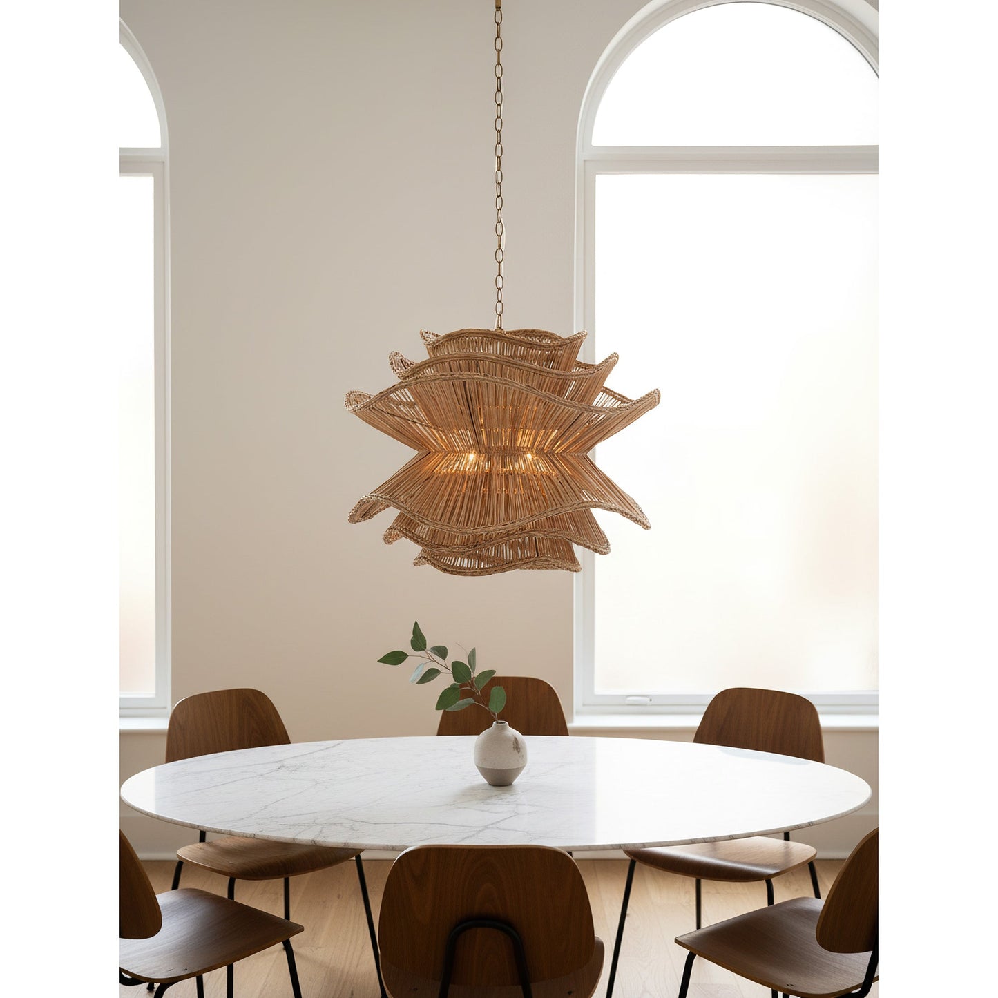 Alondra Rattan Chandelier