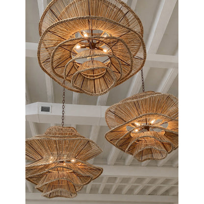Alondra Rattan Chandelier