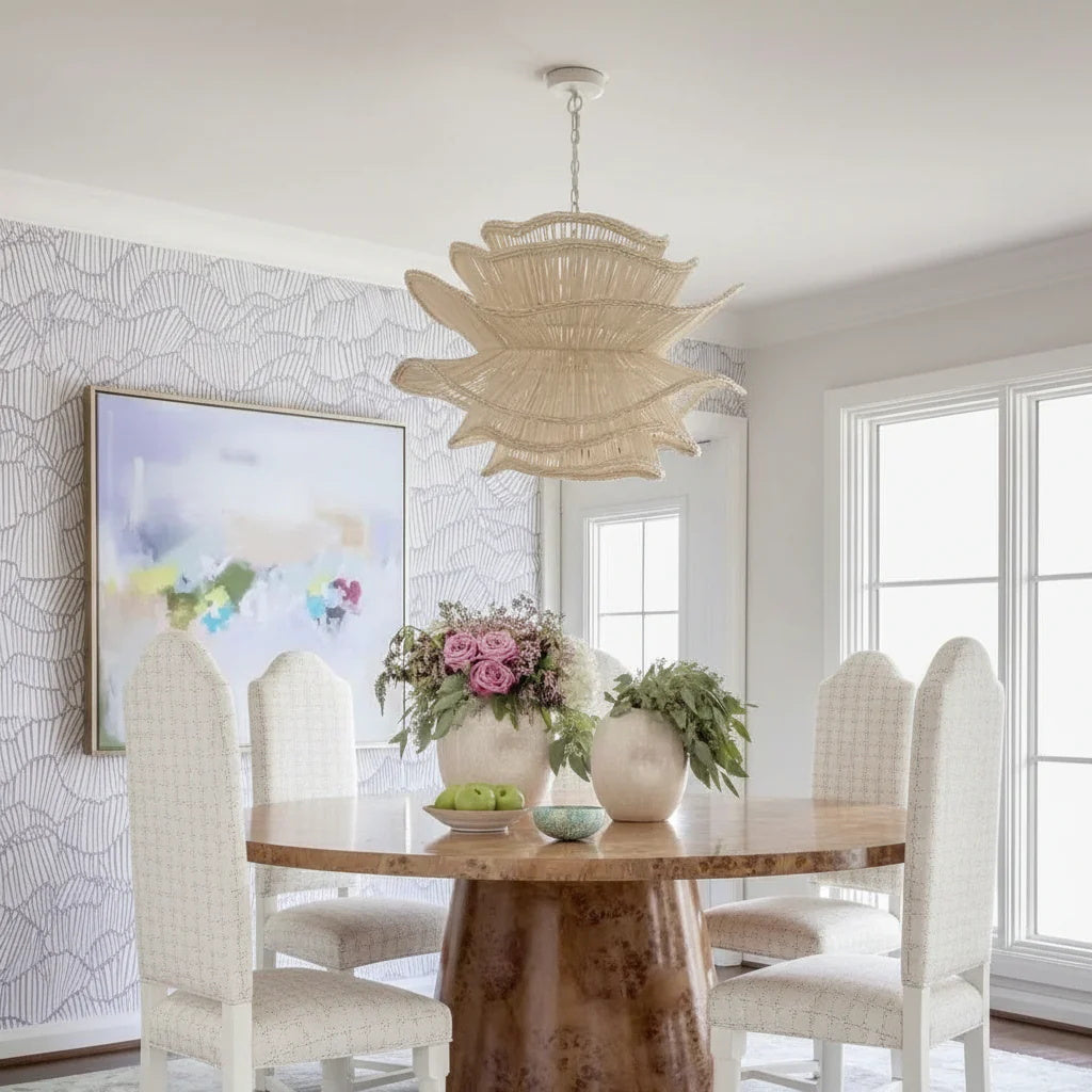 Alondra Rattan Chandelier
