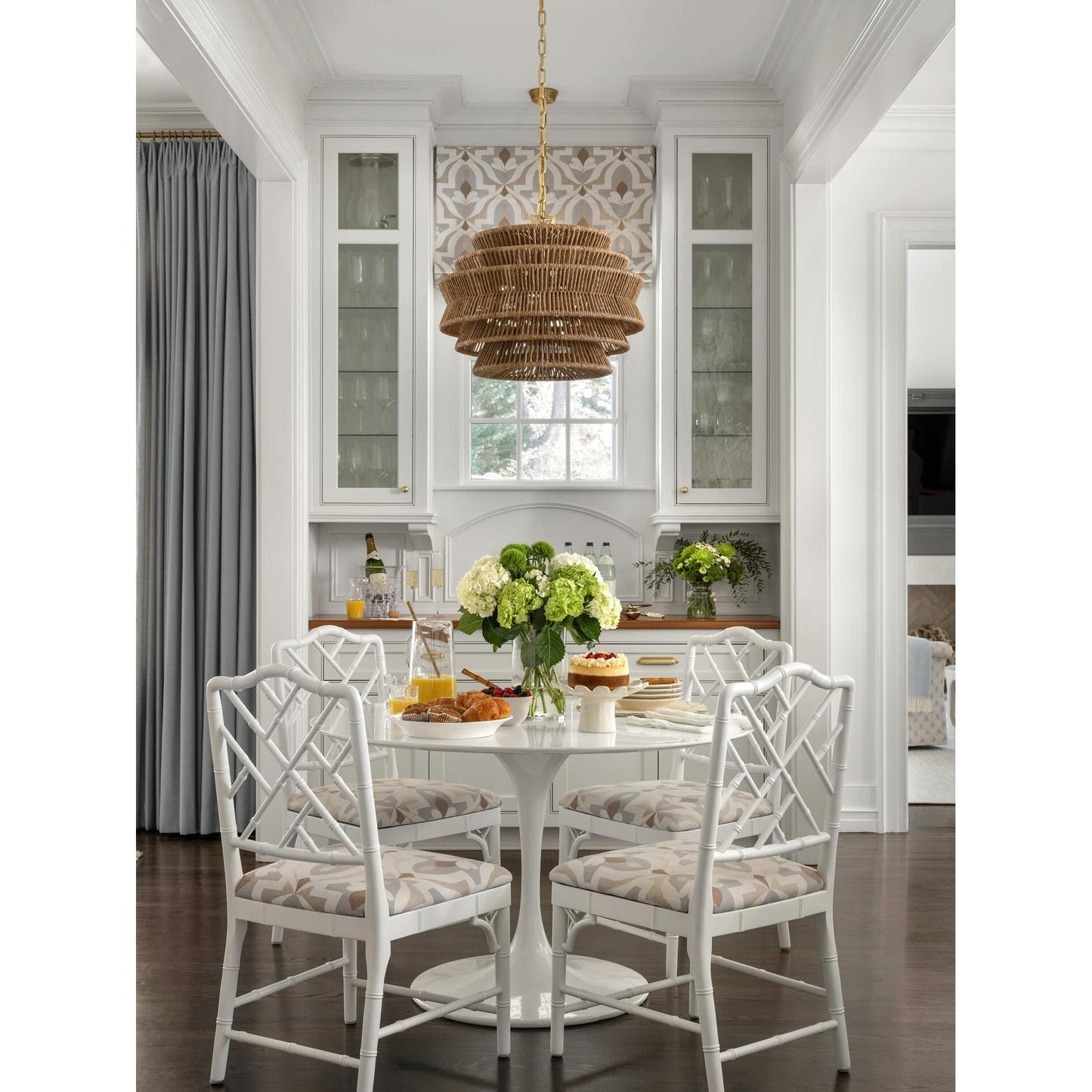 Antigua Rattan Drum Pendant Lamp
